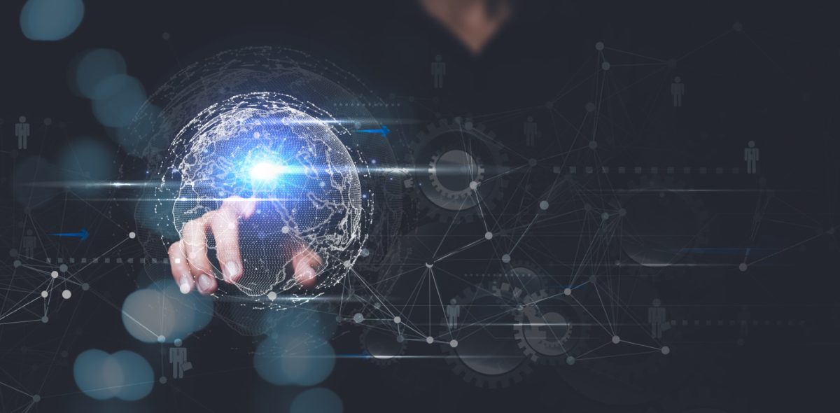 connecting people on internet ,digital social network connection ,community concept,business online communication ,Human resources management ,social media networking system ,customer data connection