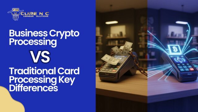 Business Crypto Processing vs Traditional Card Processing Key Differences