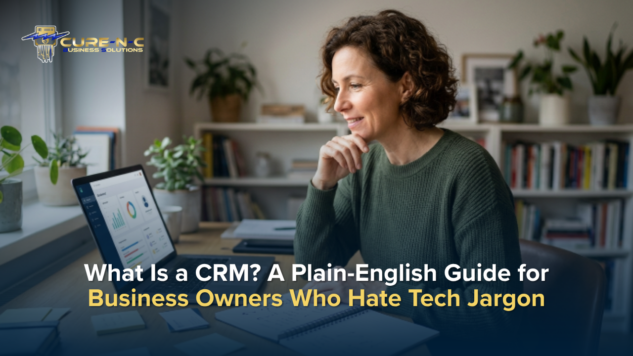 What Is a CRM? A Plain-English Guide for Business Owners Who Hate Tech Jargon